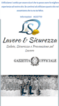 Mobile Screenshot of lavoroesicurezza.it
